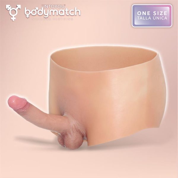 Blayke Boxer with 18 cm Built-in Penis Liquid Silicone One Size - Image 3