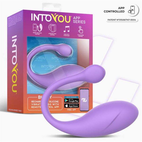 Bulby Egg Vibrator with App Lavander - Image 2