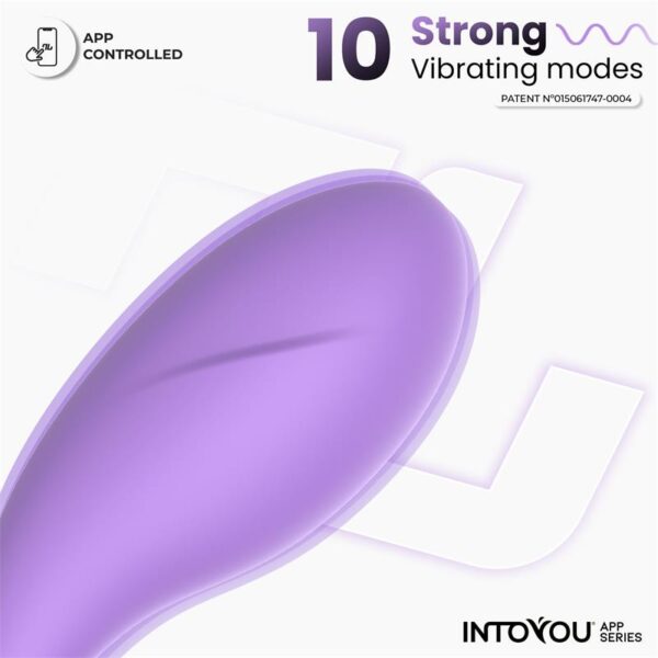 Bulby Egg Vibrator with App Lavander - Image 4