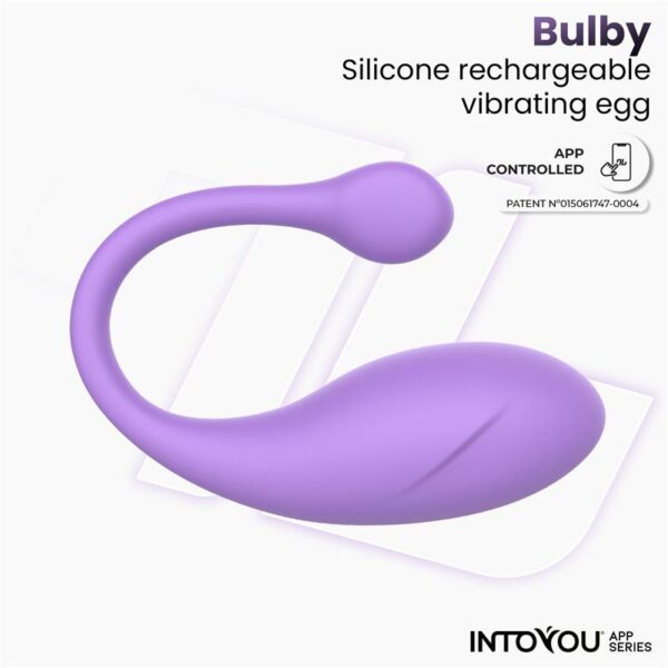 Bulby Egg Vibrator with App Lavander - Image 5