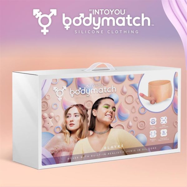 Blayke Boxer with 18 cm Built-in Penis Liquid Silicone One Size - Image 4