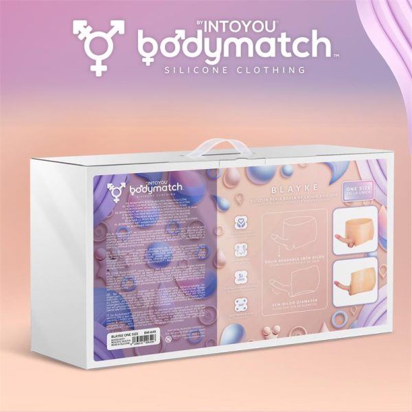 Blayke Boxer with 18 cm Built-in Penis Liquid Silicone One Size - Image 5