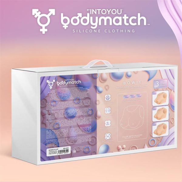 Bowie Realistic Breast Form D Cup Liquid Silicone - Image 5