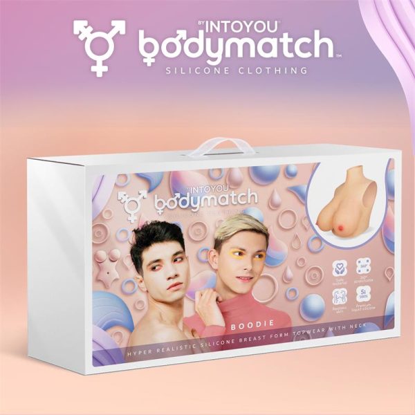 Boodie Realistic Breast Form D Cup Liquid Silicone - Image 4