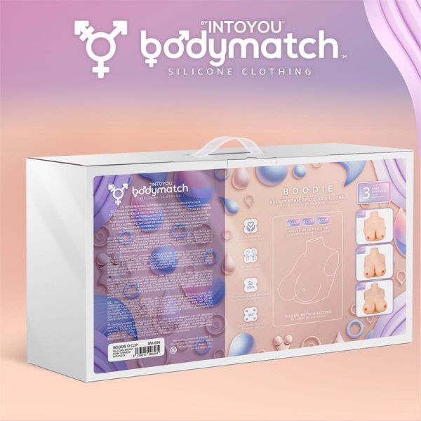 Boodie Realistic Breast Form D Cup Liquid Silicone - Image 5