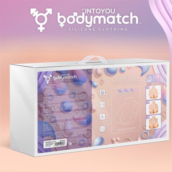 Boodie Realistic Breast Form G Cup Liquid Silicone - Image 5