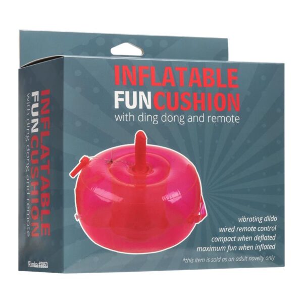 Inflatable Cushion with Vibrating Dildo and Rmote Ding Dong - Image 6