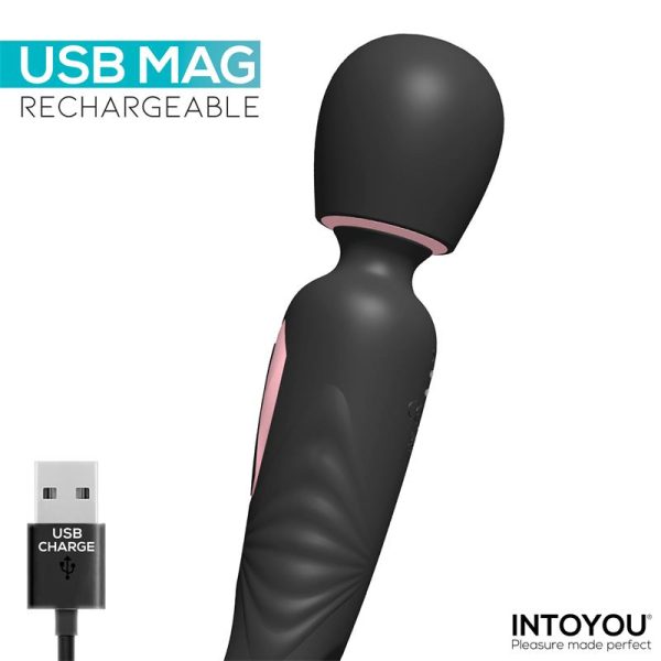 Lexy Vibrating Wand with Internal Flipping Tongue - Image 5