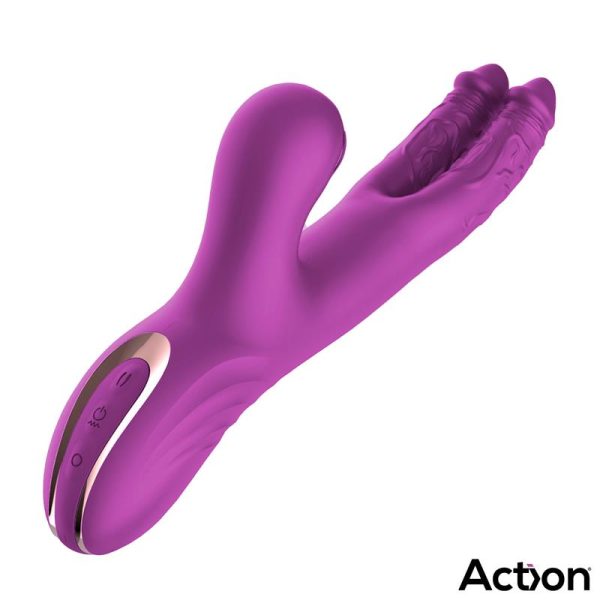 Nico Vibe with Clit Hitting Ball and Alternating Dildos - Image 5