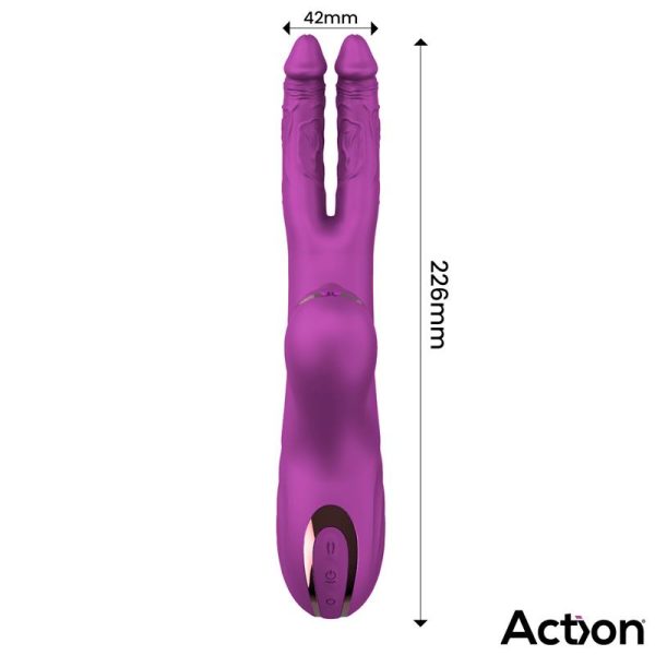 Nico Vibe with Clit Hitting Ball and Alternating Dildos - Image 8