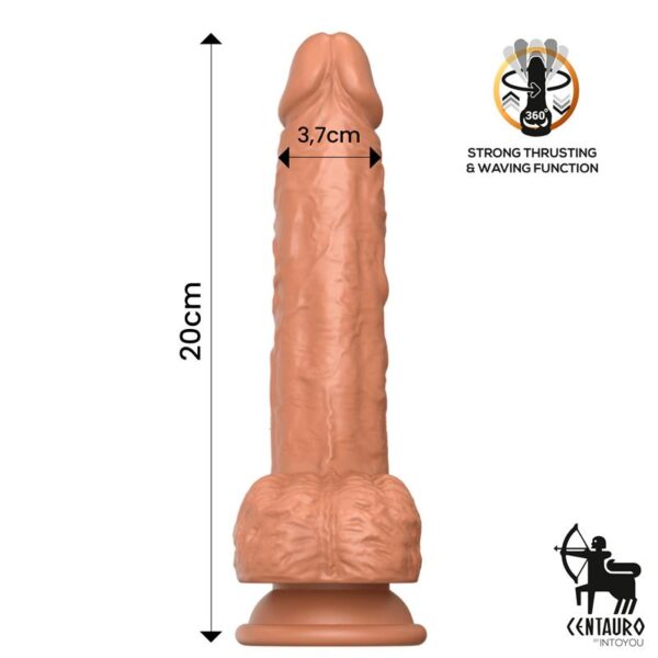 Octavius Dildo with Thrusting, 360º Waving and Vibrating 7.8 - 20 cm - Image 9