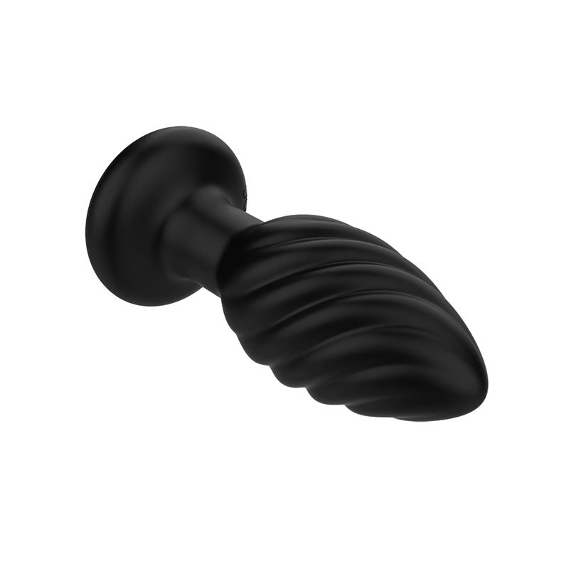 Spiral Mellow Butt Plug with Vibration and Remote - Image 3