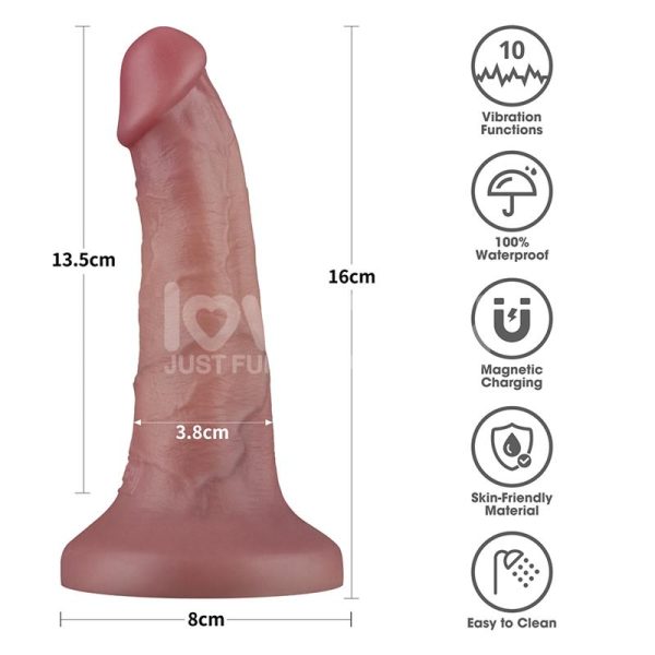 Dual Density Dildo with Vibration 6 - Image 14