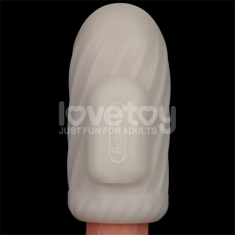 Knights Ring Vibrating Dual Purpose Sleeve - Image 4