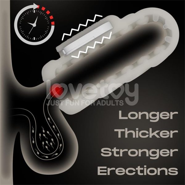 Knights Ring Vibrating Dual Purpose Sleeve - Image 18
