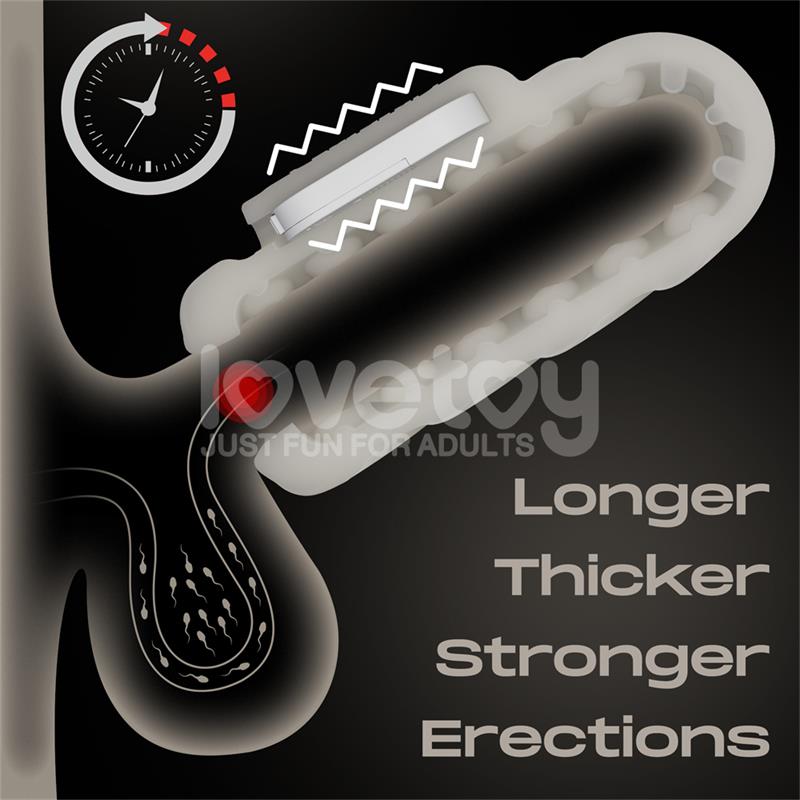 Knights Ring Vibrating Dual Purpose Sleeve - Image 18