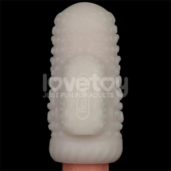 Knights Ring Vibrating Dual Purpose Sleeve Drip - Image 4
