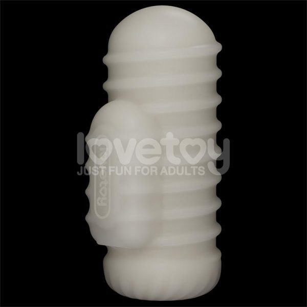 Knights Ring Vibrating Dual Purpose Sleeve Wavy - Image 5