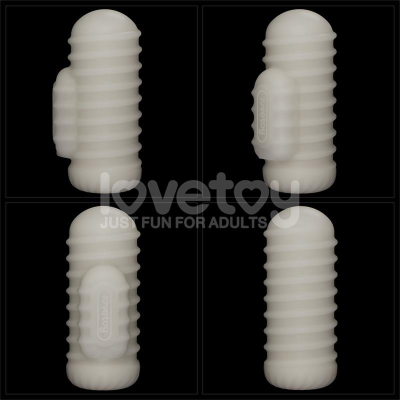 Knights Ring Vibrating Dual Purpose Sleeve Wavy - Image 14