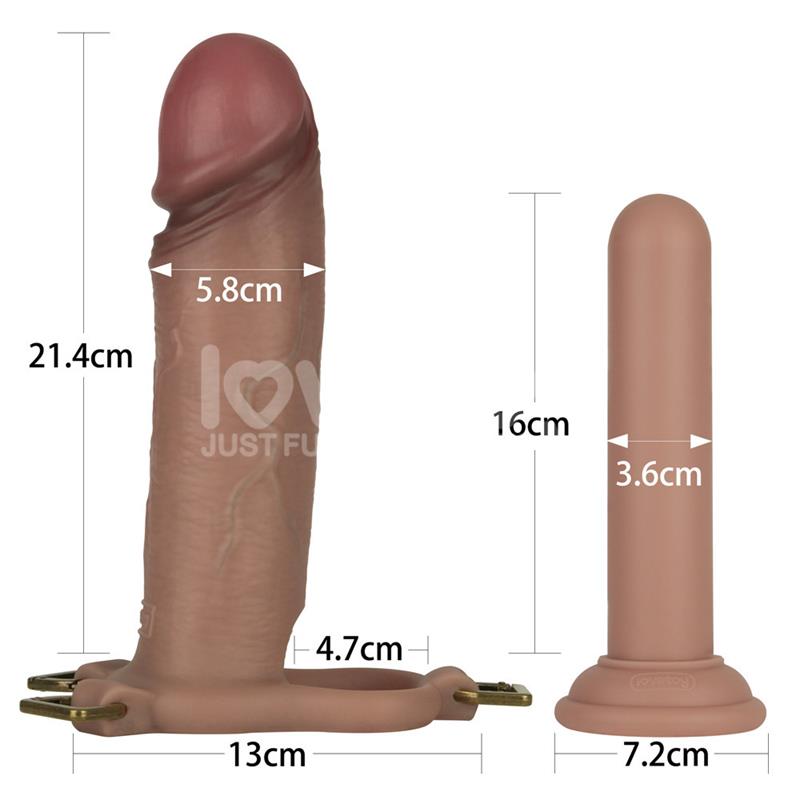 Ingen Adjustabe Strap On with Hollow Dildo 9 Enhanced Set XS/S/M - Image 26