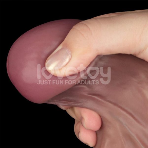 Dual Layered Bendable Dildo XXL 14,5 - Image 8