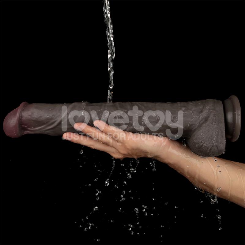 Dual Layered Bendable Dildo XXL 14,5 - Image 10
