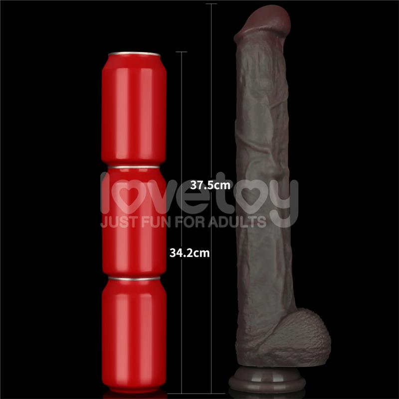 Dual Layered Bendable Dildo XXL 14,5 - Image 11