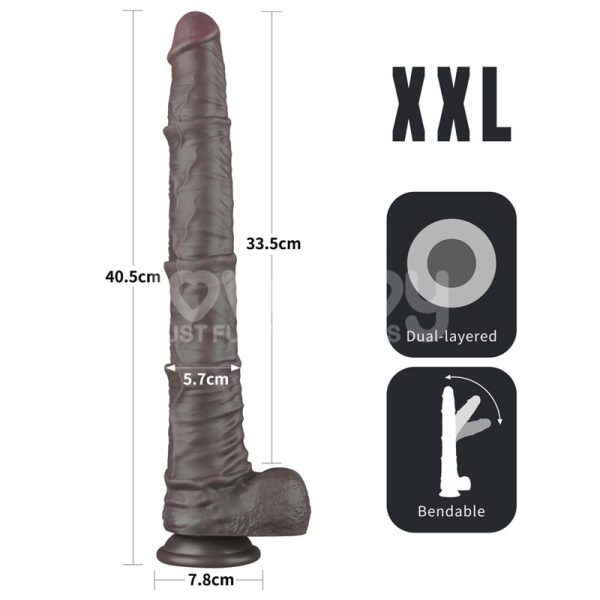Dual Layered Bendable Dildo XXL 16 - Image 14