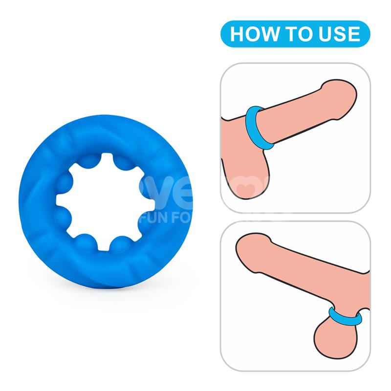 Pinnacle Pro Ridge Bump Stretcher Penis Ring - Image 8