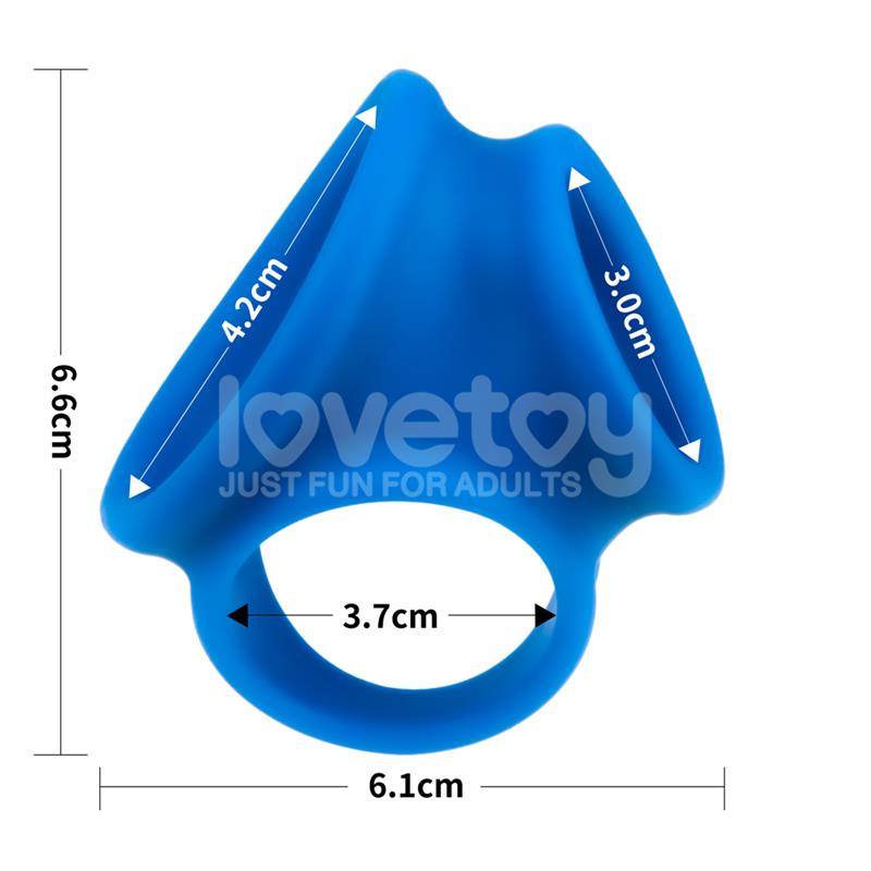 Pinnacle Pro Trio Grip Enhancer Penis Ring - Image 10