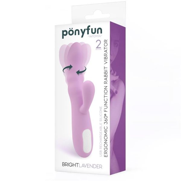 Brightlavender Vibe and Rotator Double Motor 360º USB Silicone - Image 2