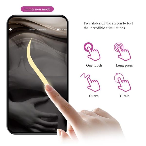 Liam G-Spot Vibrator Silicone with App Purple - Image 17