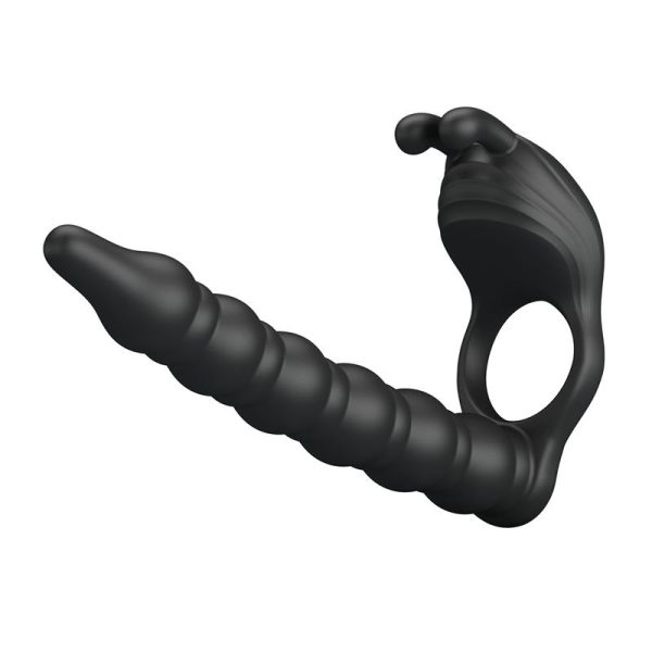 Blackney Cock Ring Vibrator Plug Silicone - Image 2