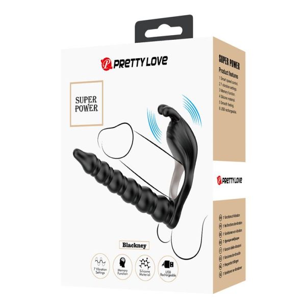 Blackney Cock Ring Vibrator Plug Silicone - Image 9