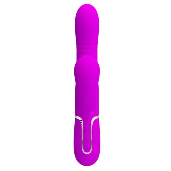 Mariana Vibrator 4 in 1 Silicone Fuchsia - Image 3