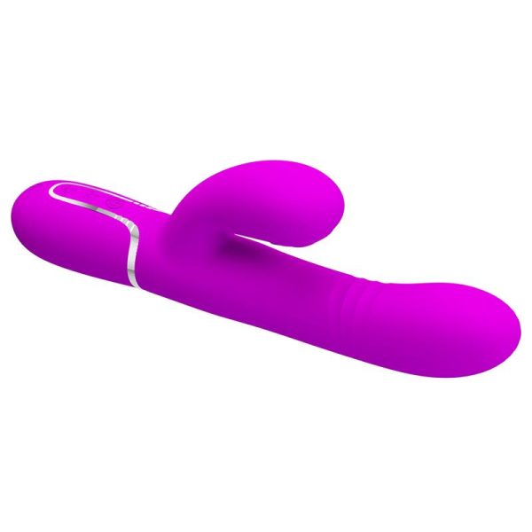 Mariana Vibrator 4 in 1 Silicone Fuchsia - Image 4