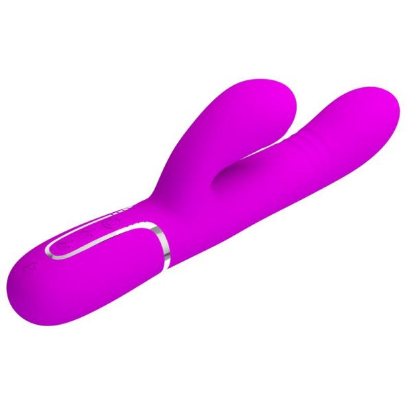 Mariana Vibrator 4 in 1 Silicone Fuchsia - Image 5
