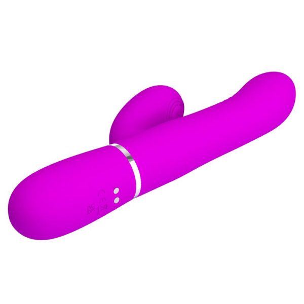 Mariana Vibrator 4 in 1 Silicone Fuchsia - Image 7