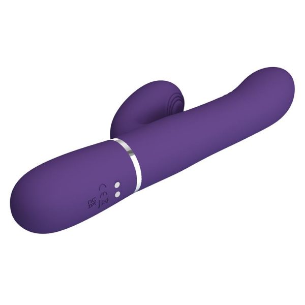 Mariana Vibrator 4 in 1 Silicone Purple - Image 6
