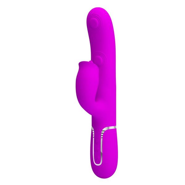 Gigi Vibrator Licking and Thumping Fuchsia - Image 2