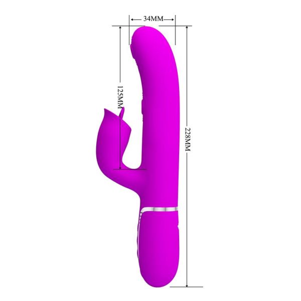 Gigi Vibrator Licking and Thumping Fuchsia - Image 8