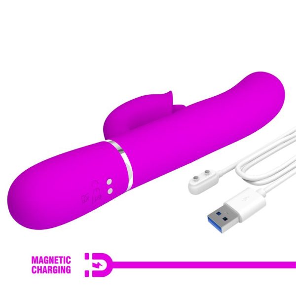 Gigi Vibrator Licking and Thumping Fuchsia - Image 10