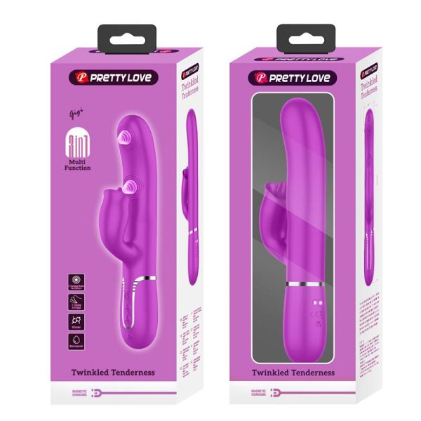 Gigi Vibrator Licking and Thumping Fuchsia - Image 11