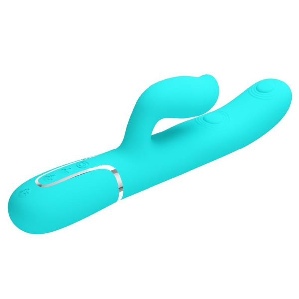 Gigi Vibrator Licking and Thumping Turquoise - Image 5