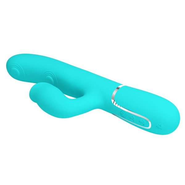 Gigi Vibrator Licking and Thumping Turquoise - Image 6