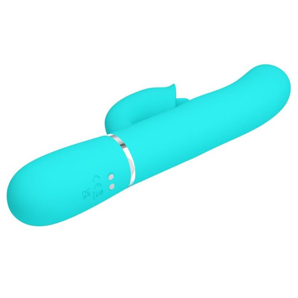Gigi Vibrator Licking and Thumping Turquoise - Image 7