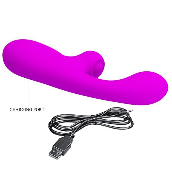 Skylar Bunny Vibrator and Thumping  Fuchsia - Image 10