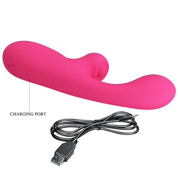 Skylar Bunny Vibrator and Thumping  Pink - Image 9