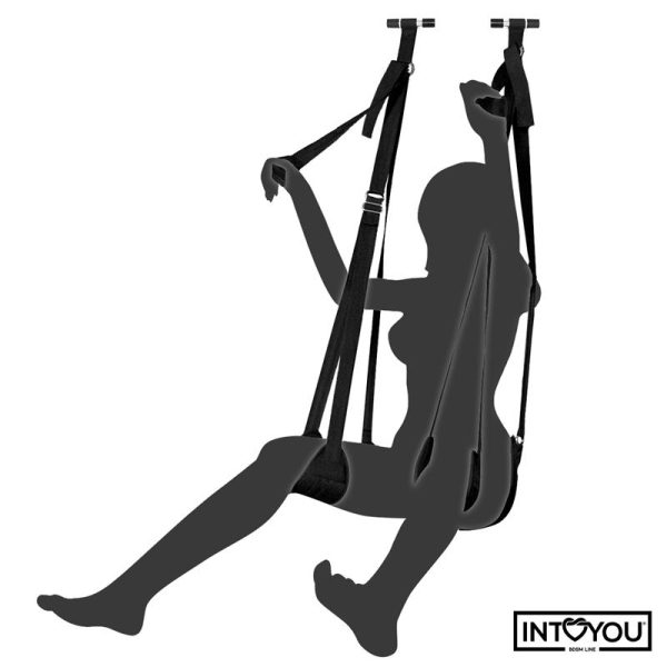 Adjustable Door Swing with Legs Support & Seat - Image 6
