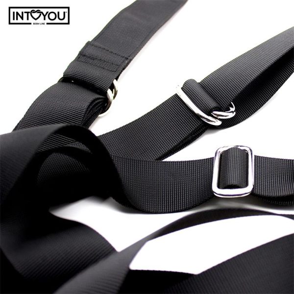 Adjustable Door Swing with Legs Support & Seat - Image 8